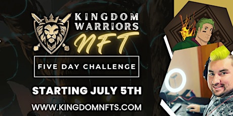 5 Day Kingdom Warrior NFT Challenge tickets