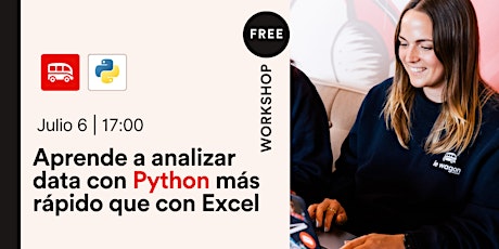 Imagen principal de Workshop gratuito: Aprende a analizar data más rápido con Python