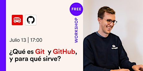 Imagen principal de Workshop gratuito: Cómo usar Git y Github y para qué sirve