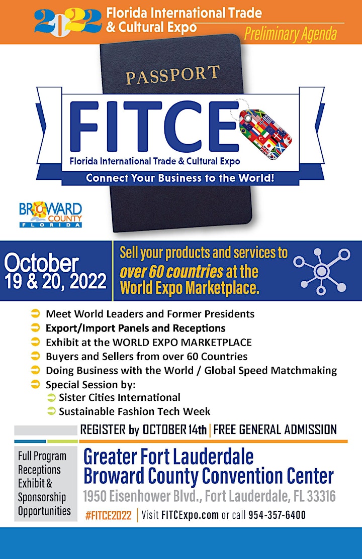 FITCE 2022 - Florida International Trade & Cultural Expo image