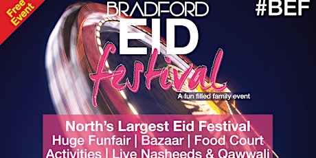 Bradford Eid Festival tickets