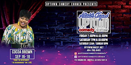 Cocoa Brown Live at Uptown Comedy Corner