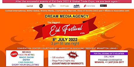 Eid Festival 2022 tickets
