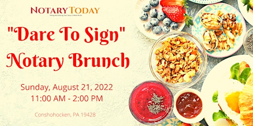 "Dare to Sign" Notary Brunch