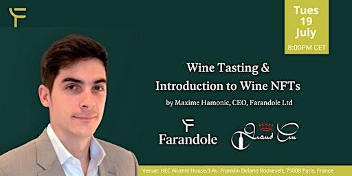 Grand Cru x Farandole: Wine Tasting & Introduction to Wine NFTs