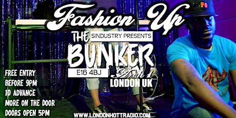FASHION UP AT THE BUNKER ACRH1 E16 SUNDAY tickets