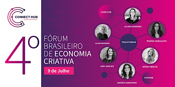 FÓRUM BRASILEIRO DE ECONOMIA CRIATIVA  - CONNECT HUB