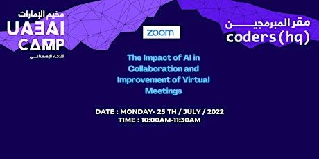The Impact of AI in Collaboration and Improvement of Virtual Meetings tickets
