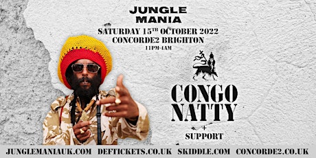 Jungle Mania Brighton - Congo Natty