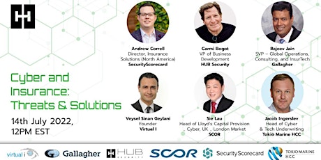 Cyber and Insurance; Threats & Solutions tickets