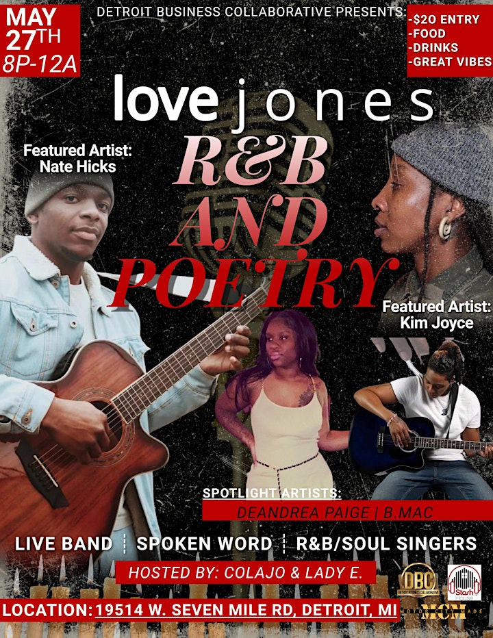 Love Jones - R&B and Poetry image