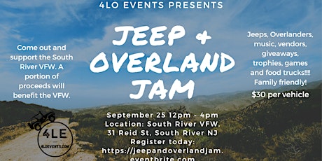 Jeep & Overland Jam tickets
