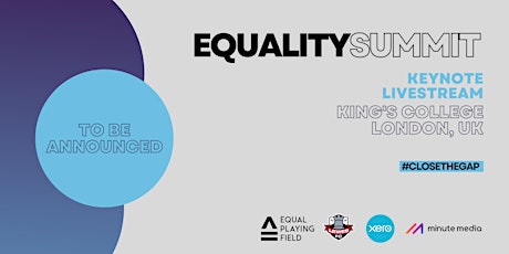 Equality Summit: Keynote Livestream tickets