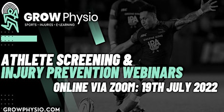 Online: Athlete Screening, Monitoring & Injury Prevention tickets