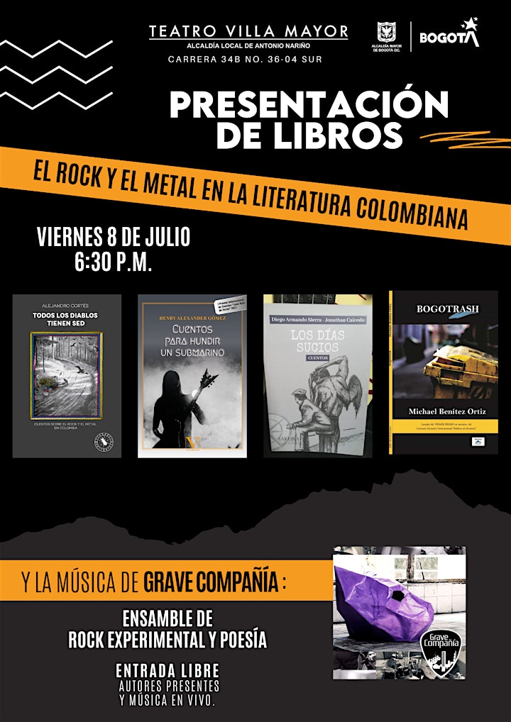 Imagen de El rock y el metal en la literatura colombiana
