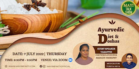 MAYI Talkshow: Ayurvedic Diet & Doshas tickets