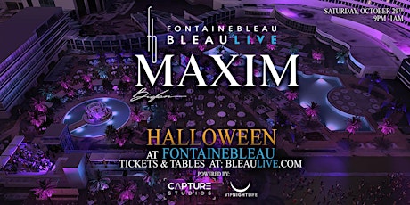 BleauLive Maxim Miami Halloween Party