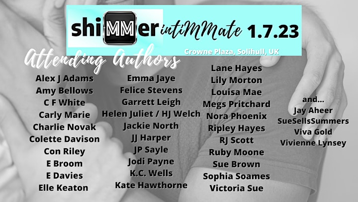shiMMer UK MM authors & reader event 2023 ATTENDEES image