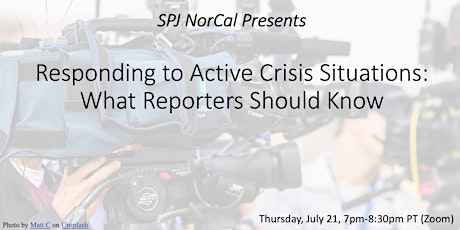 Responding to Active Crisis Situations: What Reporters Should Know tickets
