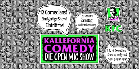12 Profis & Newcomer ⭐einzigartige Standup Comedy Show ⭐Comedy Club ⭐Berlin Tickets