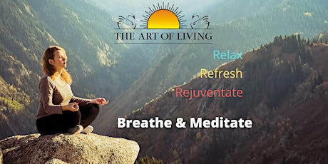 Breath & Meditation - The Art of Living tickets