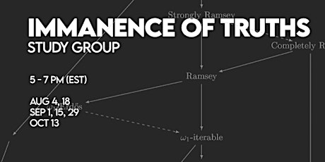 Immanence of Truths Study Group