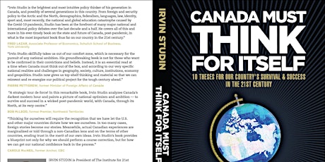 Print Book Launch of Irvin Studin's "Canada Must Think for Itself" tickets