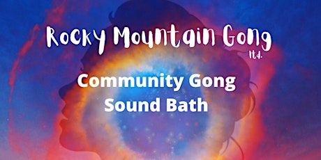 Community Gong Sound Bath -