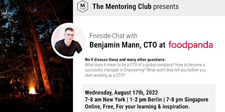 Fireside Chat with Benjamin Mann, CTO at Foodpanda