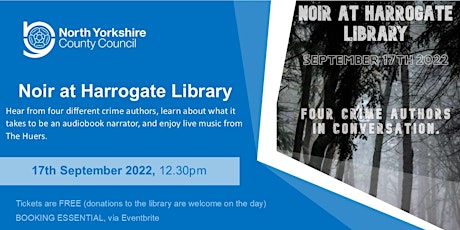 Noir at Harrogate Library tickets
