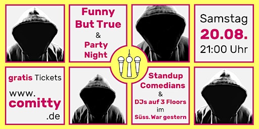 Comedy & Party Night ⭐Wahre & lustige Geschichten ⭐DJs auf 3 Floors ⭐Berlin