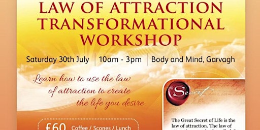 LAW OF ATTRACTION TRANSFORMATIONAL  WORKSHOP