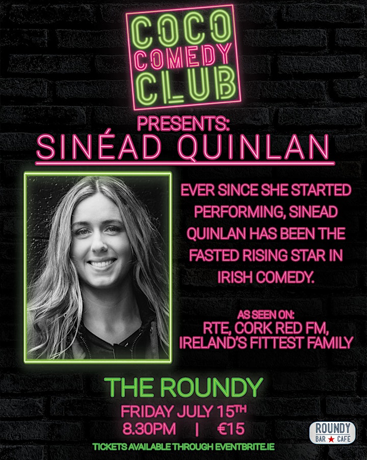 CoCo Comedy Club: SINÉAD QUINLAN and Guests image