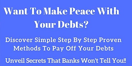 Want To Make Peace With Your Debts? primary image