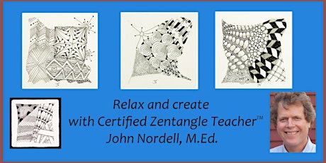 The July Tangle - Multiple Dates - Relax with a Zentangle® Drawing Workshop tickets