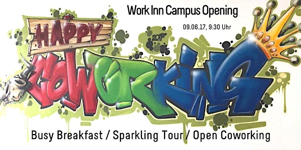 Work Inn Campus Opening: Busy Breakfast / Sparkling Tour / Open Coworking