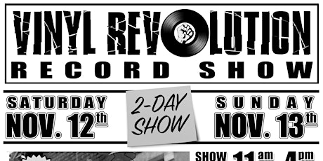 Vinyl Revolution Record Show - Astoria, NY