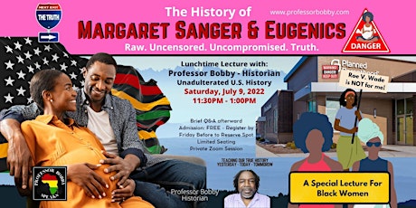 Lunchtime Lecture: The History of Margaret Sanger and Eugenics tickets