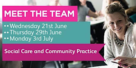 Meet the Team: Bradford College Social Care and Community Practice primary image