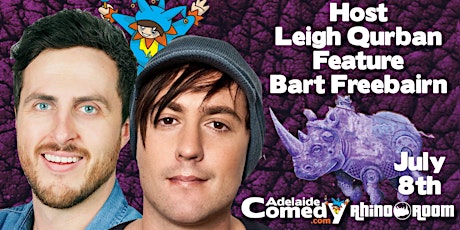 Leigh Qurban hosts Adelaide Comedy featuring Bart Freebairn tickets