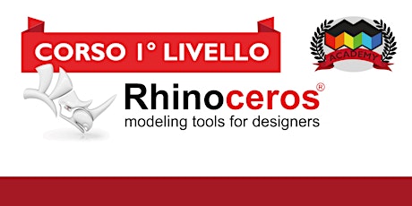 Immagine principale di Corso 1° Livello di Rhinoceros® 3D 