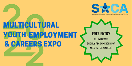 2022 SACANSW Multicultural Youth Employment & Careers Expo tickets