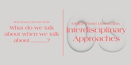 ​[Online Panel Discussion]​ Interdisciplinary Approaches entradas