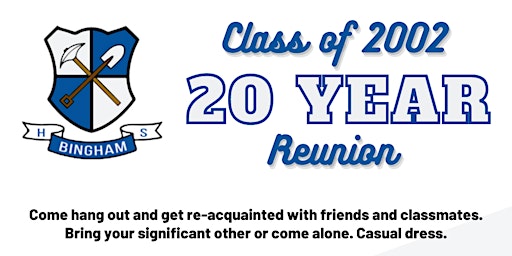 20 Year Reunion - BHS Class of 2002