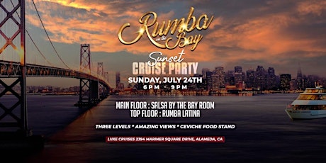 Rumba on the Bay / Salsa on the Bay  Sunset Party Cruise