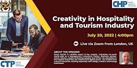 Creativity in Hospitality and Tourism Industry tickets