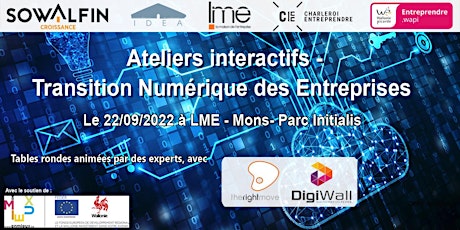 Atelier Interactifs - TRANSFORMATION NUMERIQUE DE MON ENTREPRISE tickets