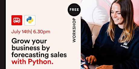 Online workshop: Learn to predict sales with Python and grow your business tickets