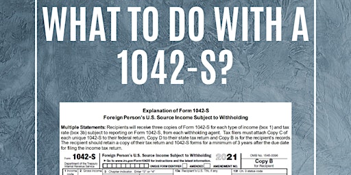 1042-S Information Session