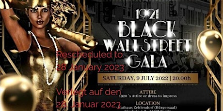 The Black Wall Street Gala Tickets
